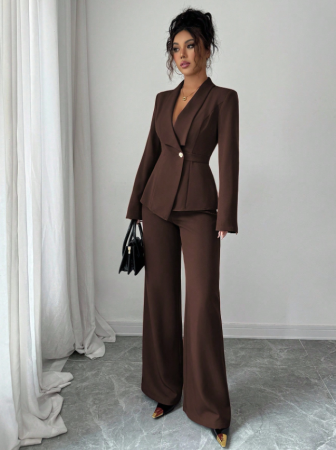 Compleuri Si Costume Dama Elegante - Colectie 2027 - costum dama elegant cu pantaloni