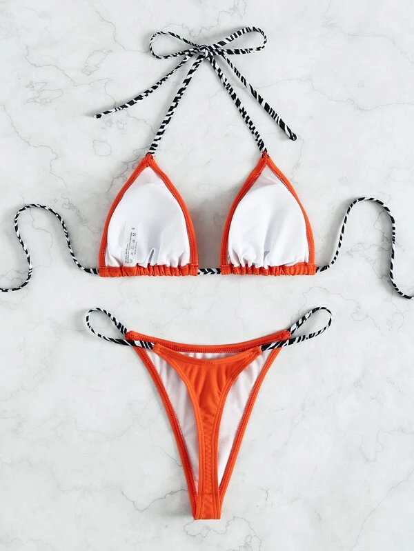 costum de baie 2 piese tanga modelator [3]