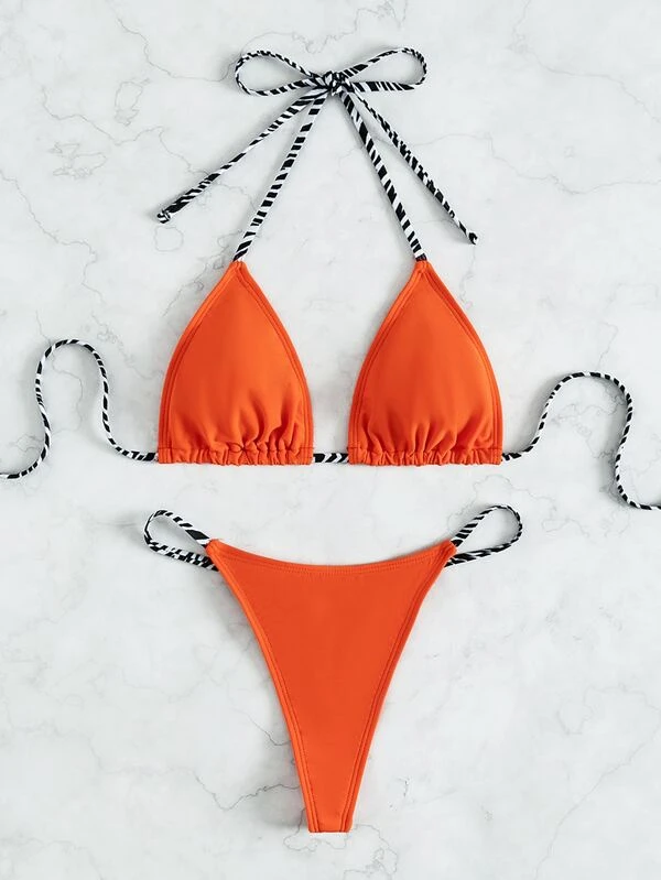 costum de baie 2 piese tanga modelator [4]