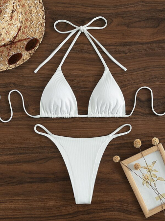 costum de baie alb [1]