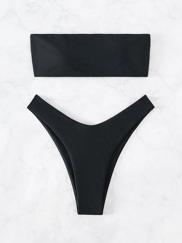 costum de baie negru 2 piese [4]
