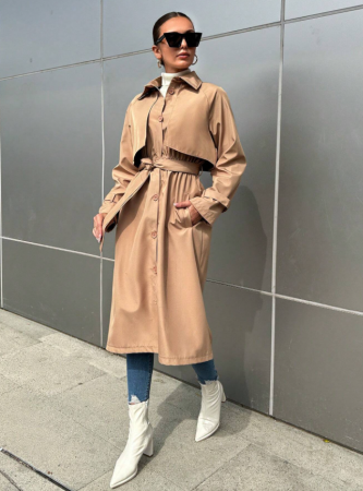 geaca dama lunga trench [2]