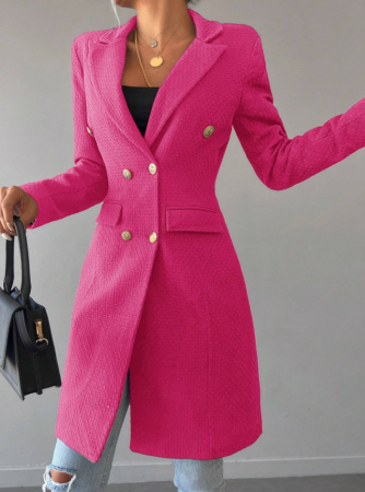 Palton Dama Elegant Fucsia Tonale [2]