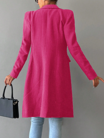 Palton Dama Elegant Fucsia Tonale [1]