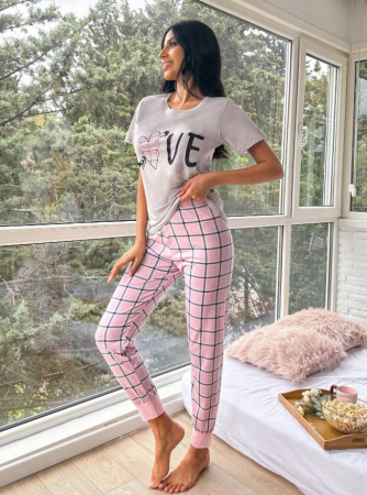 pijamale dama cu pantaloni lungi [3]