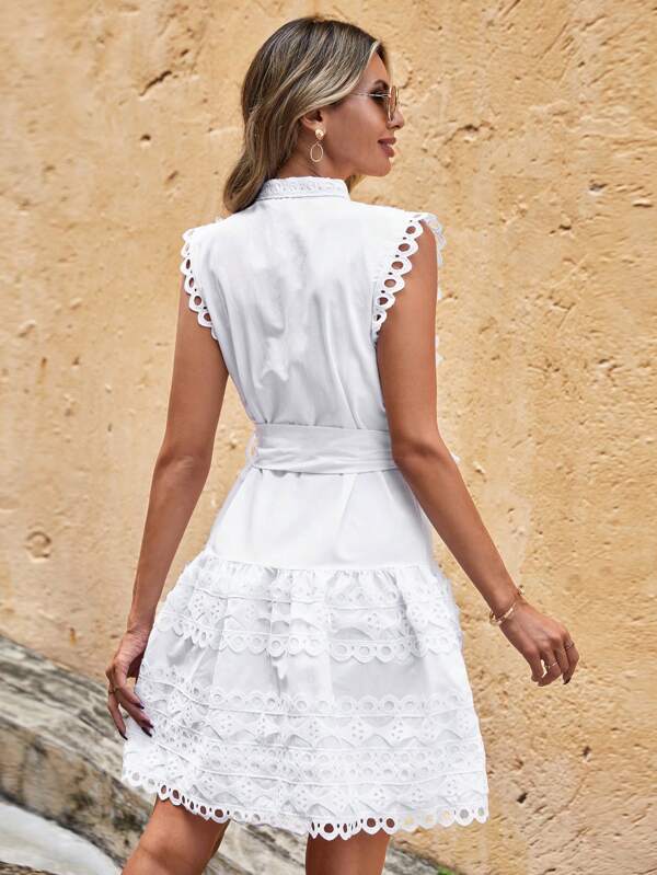 rochie de vara casual alba [1]
