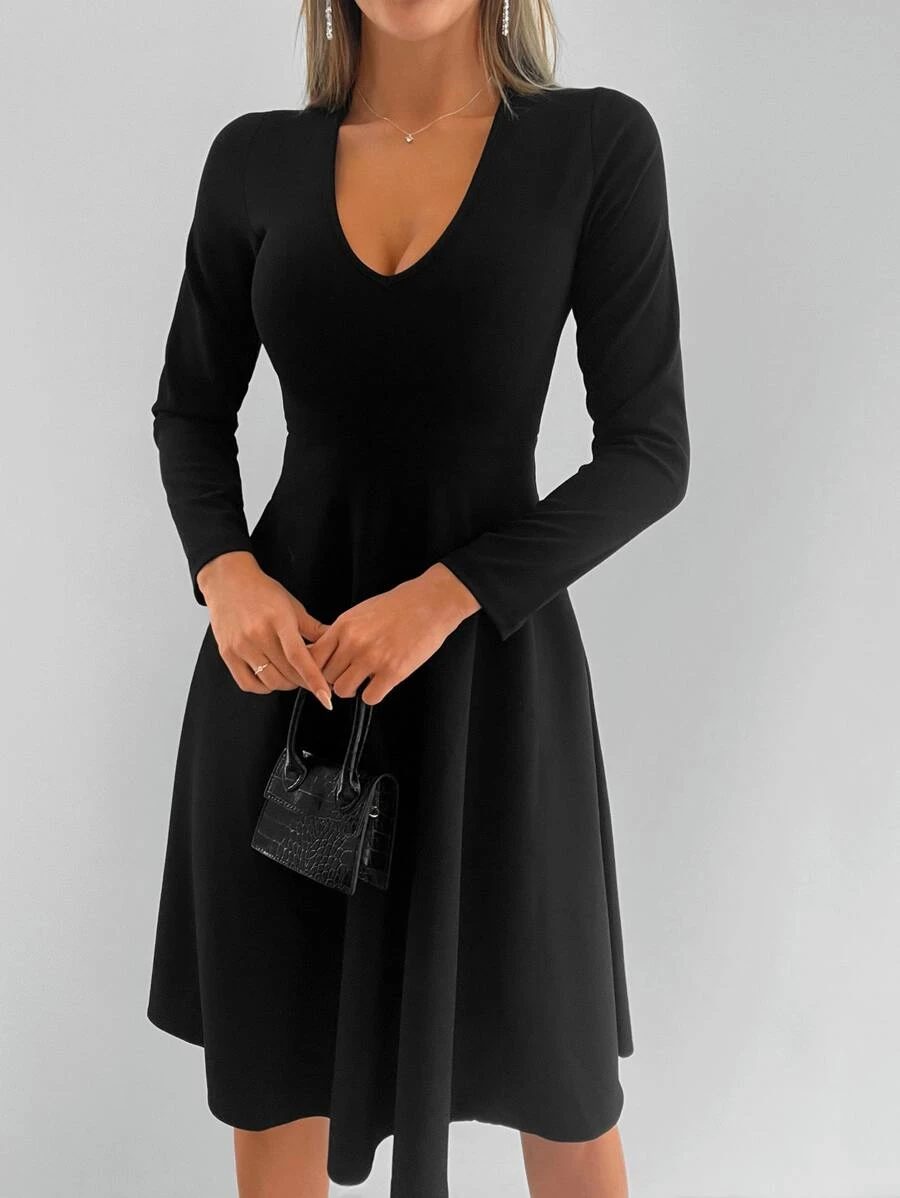 rochie eleganta neagra [4]