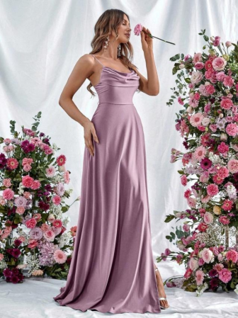 Rochii Elegante - rochie eleganta satin