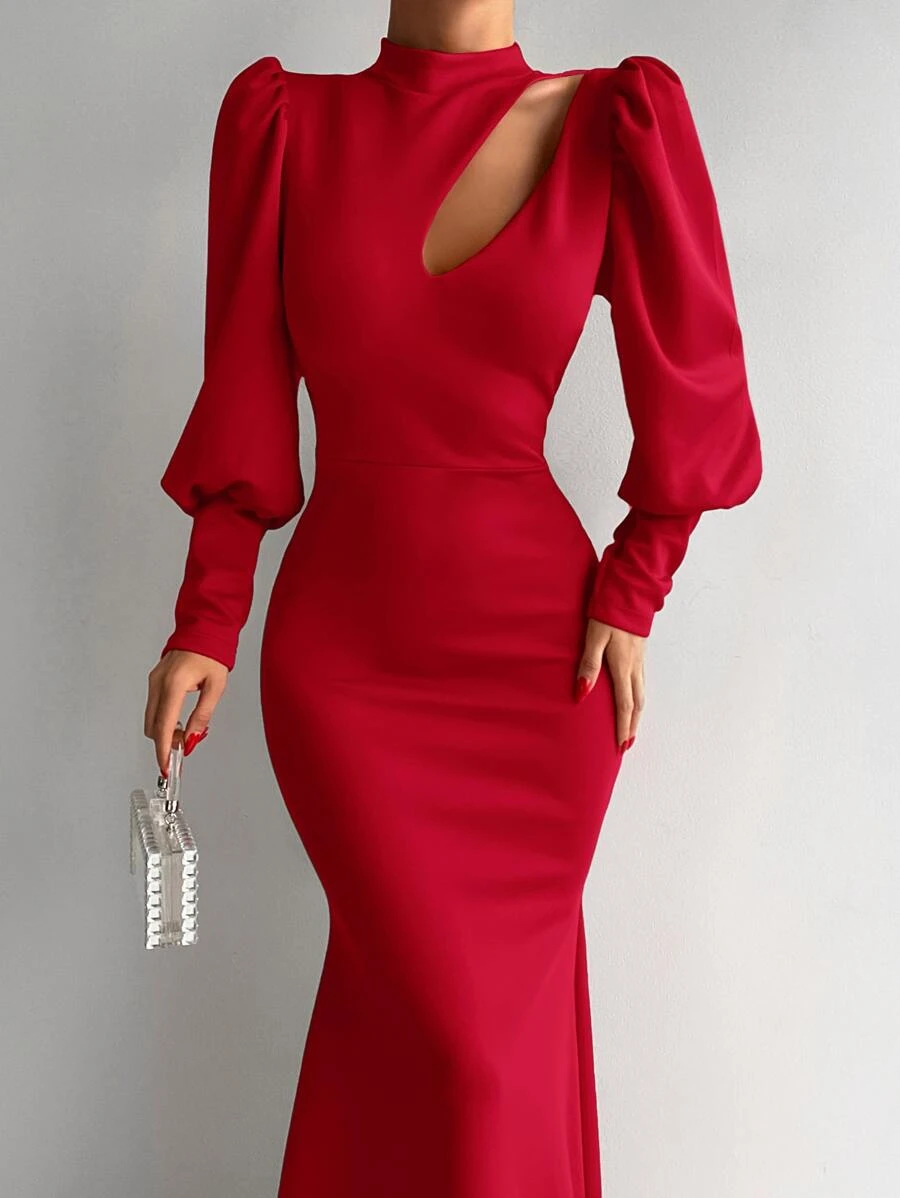 rochie eleganta lunga [4]