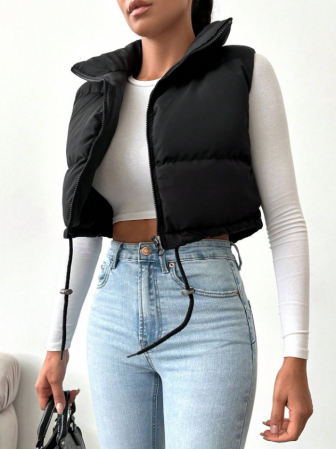 vesta dama scurta neagra [3]