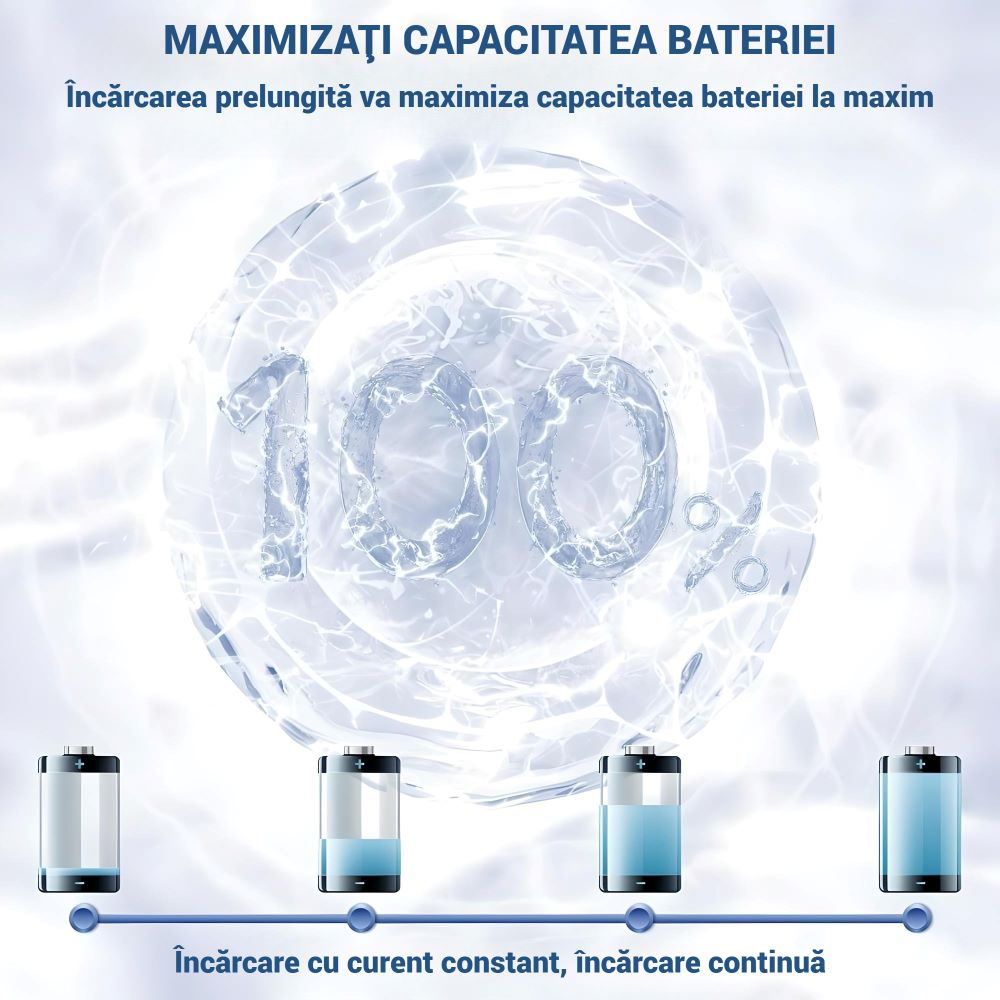 Baterii Reincarcabile Powerowl AAA 8 Buc, Acumulatori Ni-MH De 1000 mAh [5]