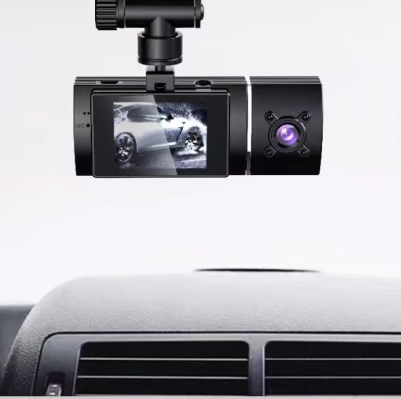 Camera auto cu inregistrari multiple de inalta definitie din trei pozitii cu lentil multiple, X86, Dash Cam Pro Plus, 1080p, IPS 2.0", ADAS, Night Vision, unghi vizualizare 170°, 10M/S, F2.0 [3]