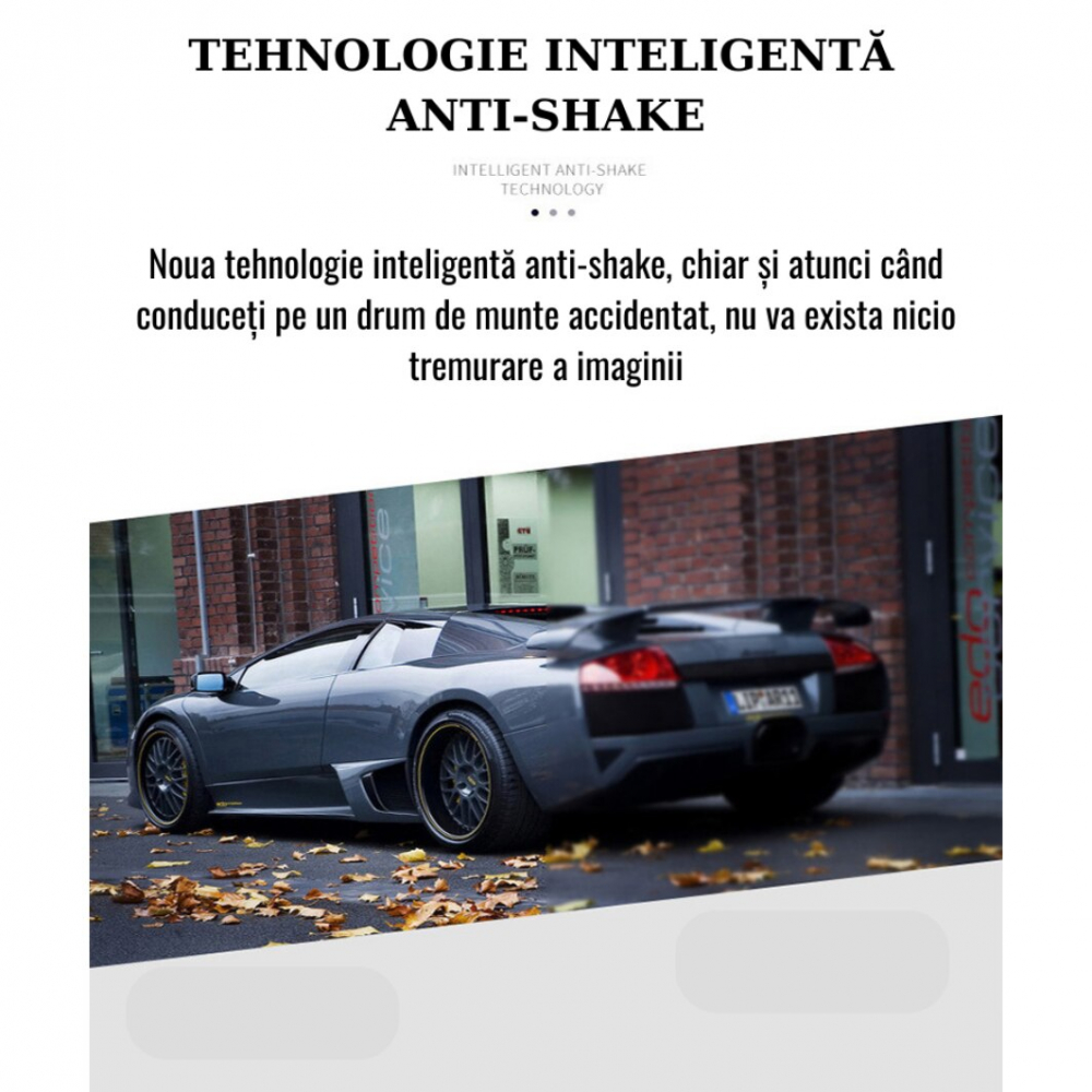 Camera auto ZD-X61, Dash Cam Pro Plus, 1080p, IPS 2.0", ADAS, GPS, Night Vision, unghi vizualizare 170°, 10M/S, F2.0 [2]