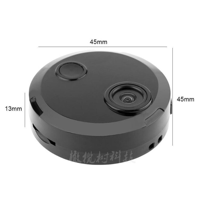 Camera Spion Mini, WIFI, IP, Night Vision, Dispozitiv Spionaj cu Camera Video si Microfon, Detectie Miscare, SPY, Neagra [5]