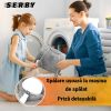Centura electrica SERBY®, incalzire rapida pentru abdomen, spate, gat, umeri, picioare, 9 niveluri de caldura, 4 setari de timp, lavabila, oprire automata [9]