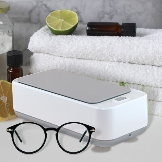 N022 Aparat de curatat cu vibratii si ultrasunete , portabil multifunctional, pentru ustensile cosmetice, bijuterii si ochelari [2]