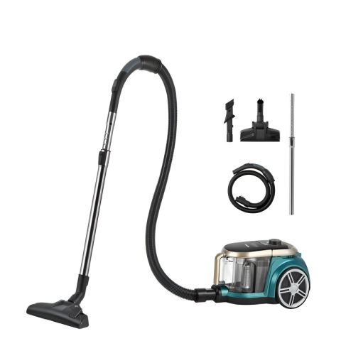 Toate Produsele - Aspirator fara sac model Eureka® Apollo, aspirator cilindric usor cu PowerCyclone unic, recipient de praf de 2, 2 l, motor cu eficienta energetica de 800 W, pentru pardoseli, covoare si podele dure, p