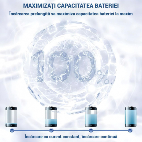 Baterii Reincarcabile Powerowl AAA 8 Buc, Acumulatori Ni-MH De 1000 mAh [4]