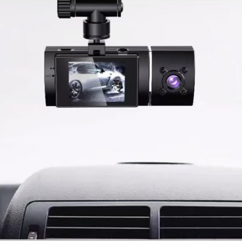 Camera auto cu inregistrari multiple de inalta definitie din trei pozitii cu lentil multiple, X86, Dash Cam Pro Plus, 1080p, IPS 2.0", ADAS, Night Vision, unghi vizualizare 170°, 10M/S, F2.0 [2]