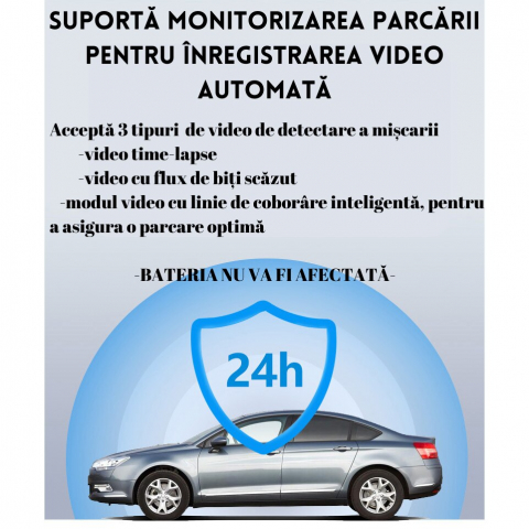 Camera auto ZD-X61, Dash Cam Pro Plus, 1080p, IPS 2.0", ADAS, GPS, Night Vision, unghi vizualizare 170°, 10M/S, F2.0 [2]