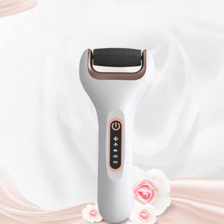 Pila electrica pentru talpi si calcaie SERBY, fara fir, reincarcabila, curatarea talpilor si calcailor, alba [2]