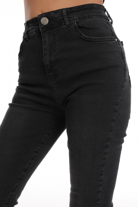 Blugi skinny cu talie inalta [4]