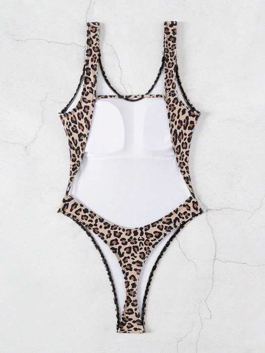 Costum de baie intreg, animal print [4]
