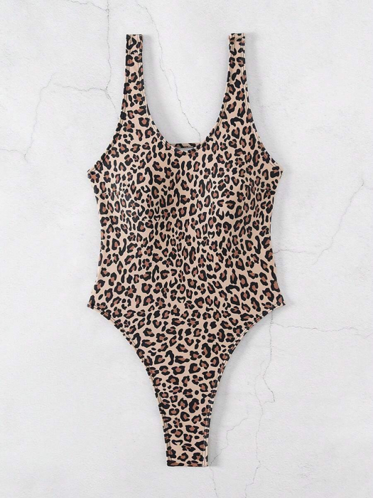 Costum de baie intreg, animal print [3]