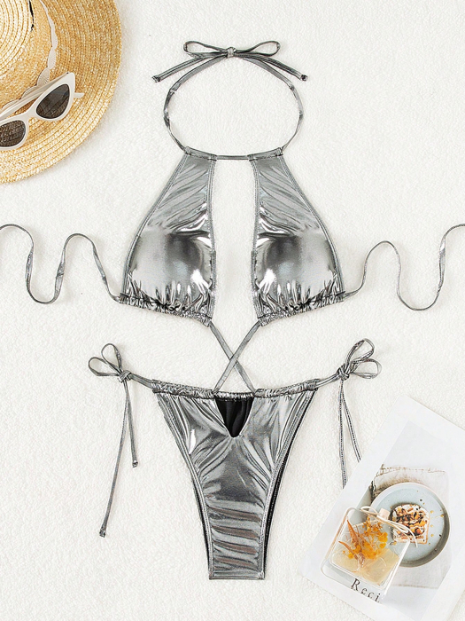 Costum de baie cu aspect stralucitor [4]