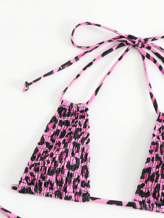 Costum de baie din 2 piese, cu imprimeu [5]