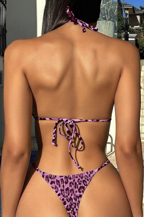 Costum de baie din 2 piese, cu imprimeu [2]