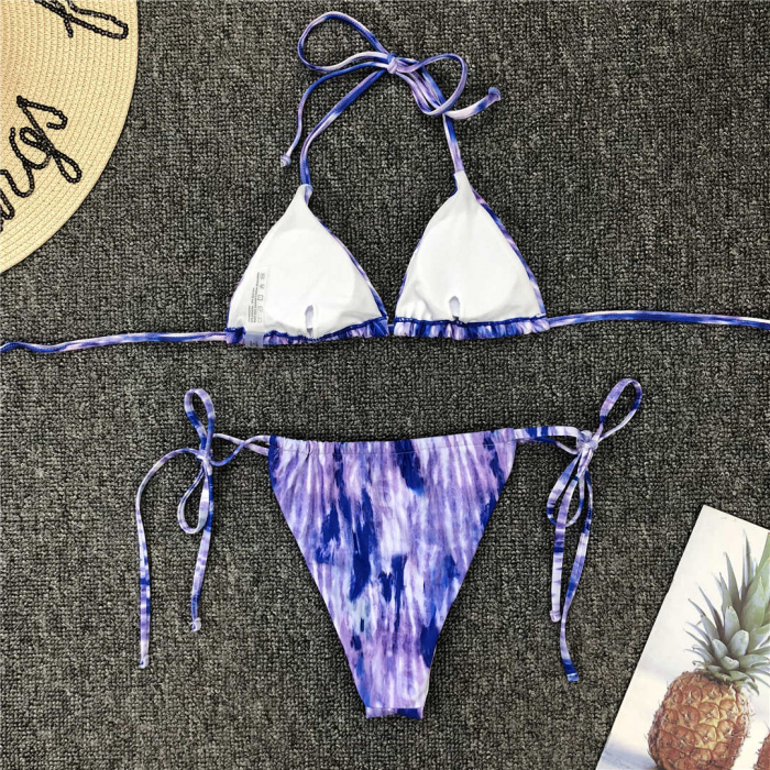 Costum de baie din 2 piese, cu imprimeu [2]