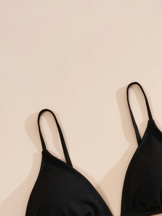 Costum de baie din 2 piese, cu slip tanga [4]