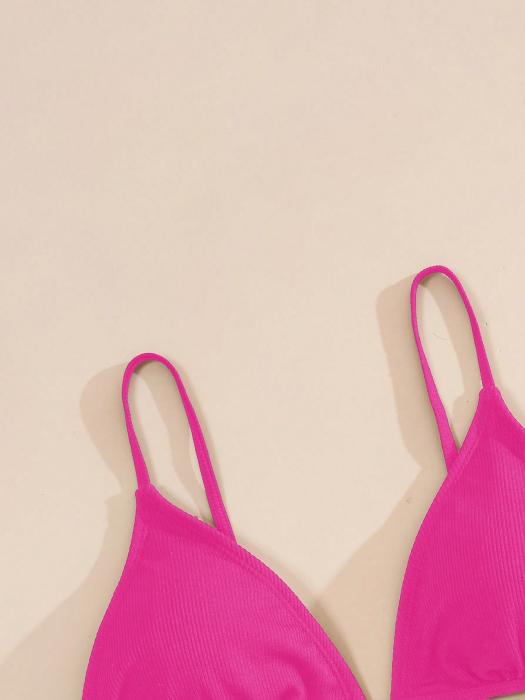 Costum de baie din 2 piese, cu slip tanga [4]