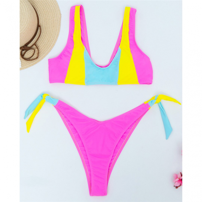 Costum de baie din 2 piese, multicolor [3]