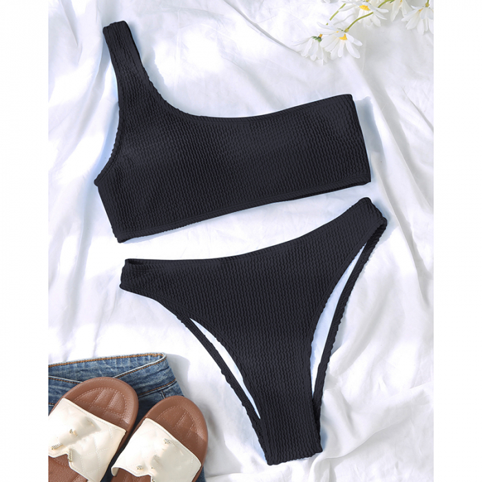 Costum de baie din 2 piese, verde [4]