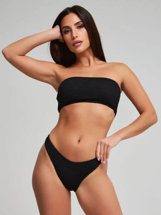 Costum de baie din 2 piese, galben [2]