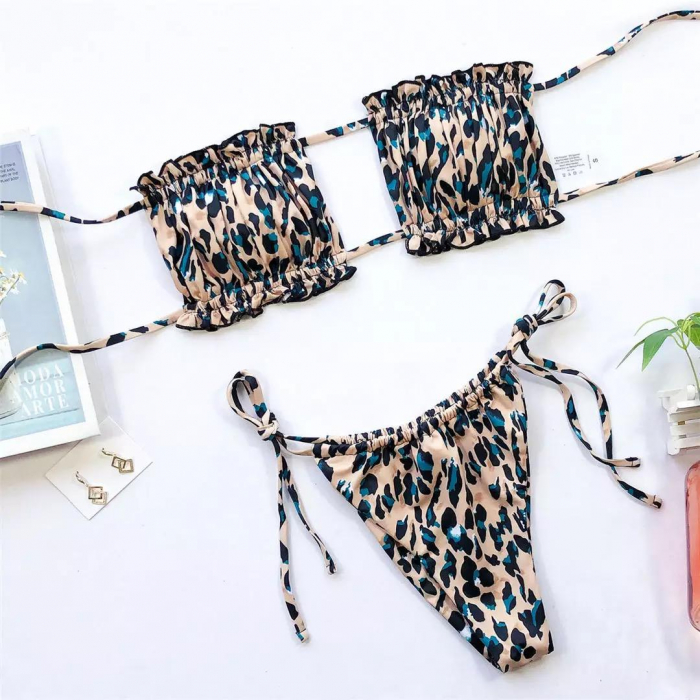 Costum de baie din 2 piese, rosu [12]