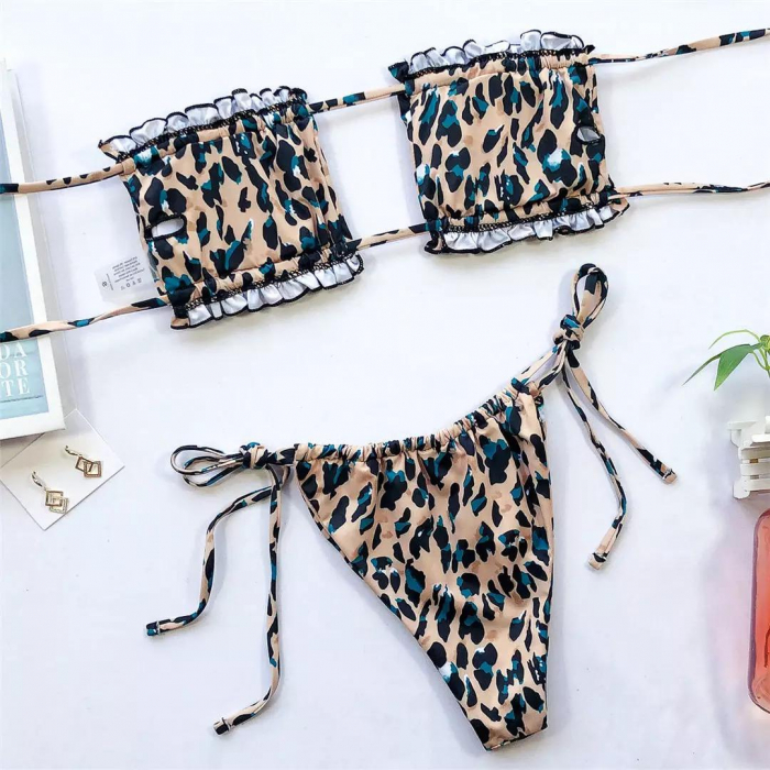 Costum de baie din 2 piese, rosu [11]