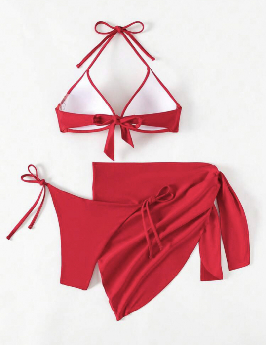 Costum de baie din 3 piese, cu push-up [3]