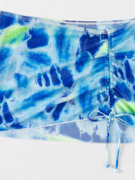 Costum de baie din 4 piese, multicolor [8]