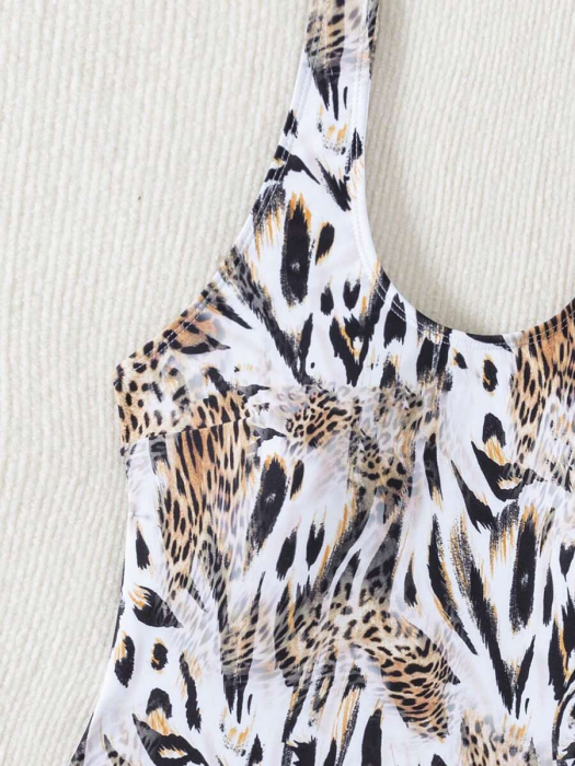 Costum de baie intreg, animal print [3]