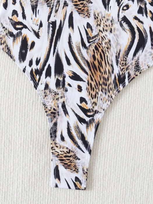 Costum de baie intreg, animal print [6]
