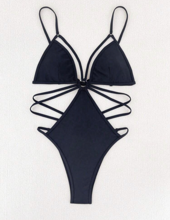 Costum de baie intreg cu decupaje [4]