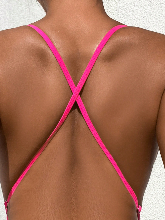 Costum de baie intreg, cu slip tanga [5]