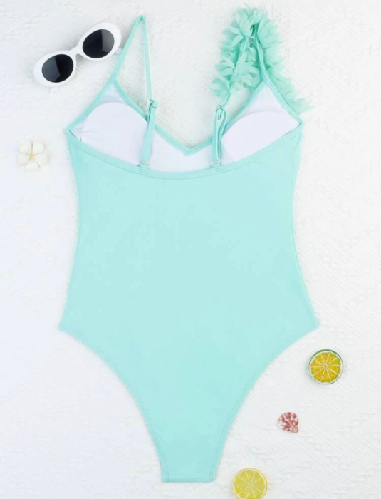 Costum de baie intreg, turcoaz [2]