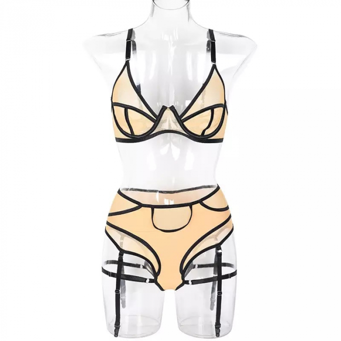 Lenjerie intima din 2 piese, nude [8]