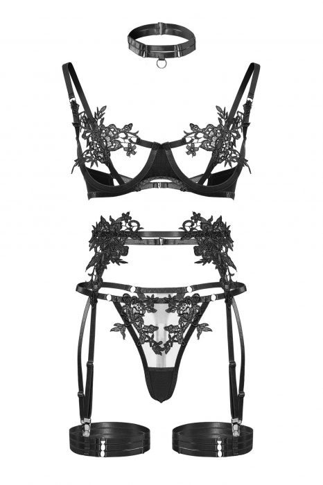 Lenjerie intima 5 piese, din dantela [3]