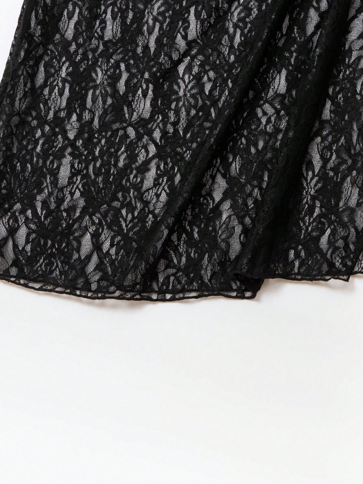 Rochie de plaja lunga, din dantela [5]