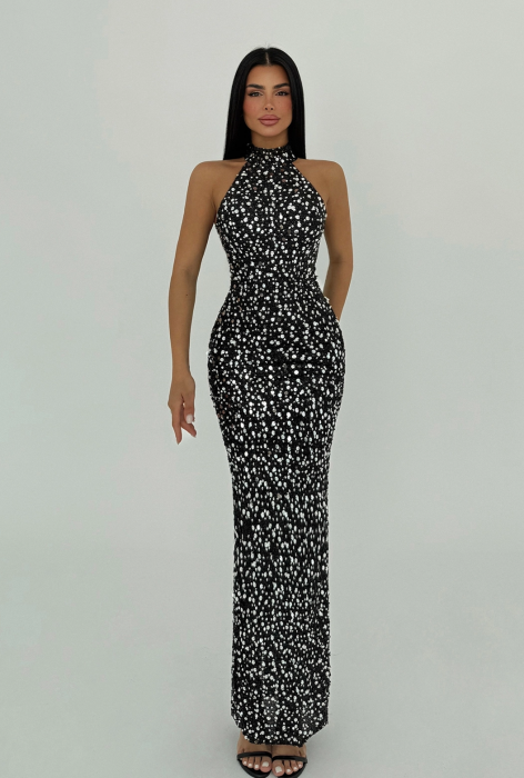 Rochie lunga cu paiete [2]